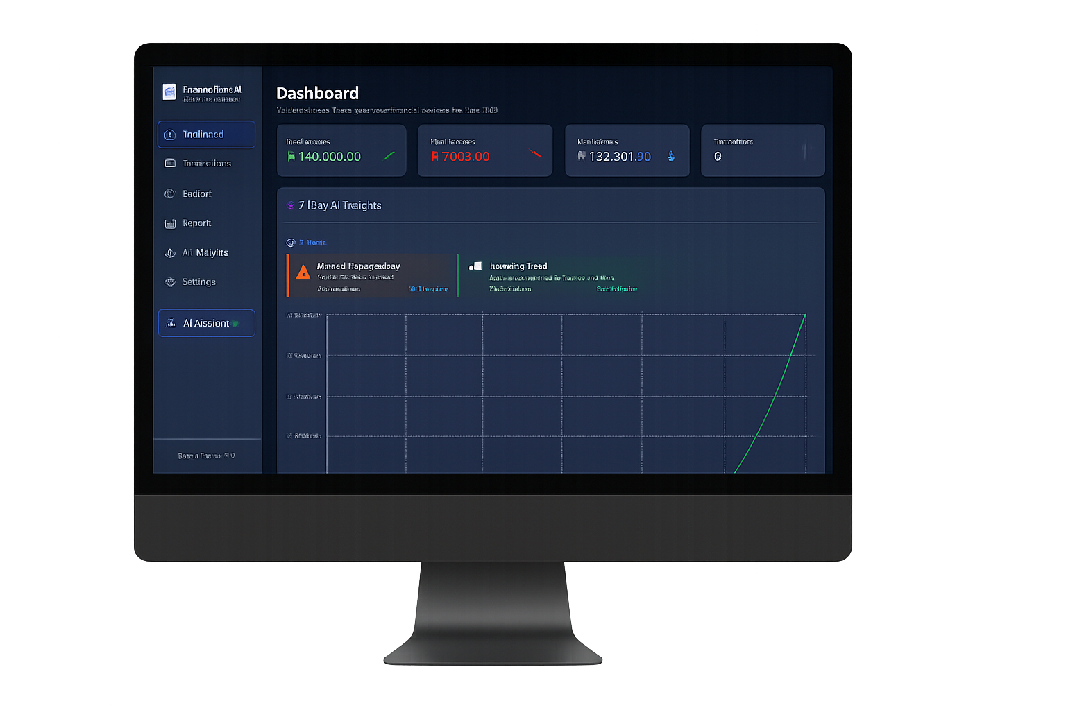 FinanceFlow AI Main Interface